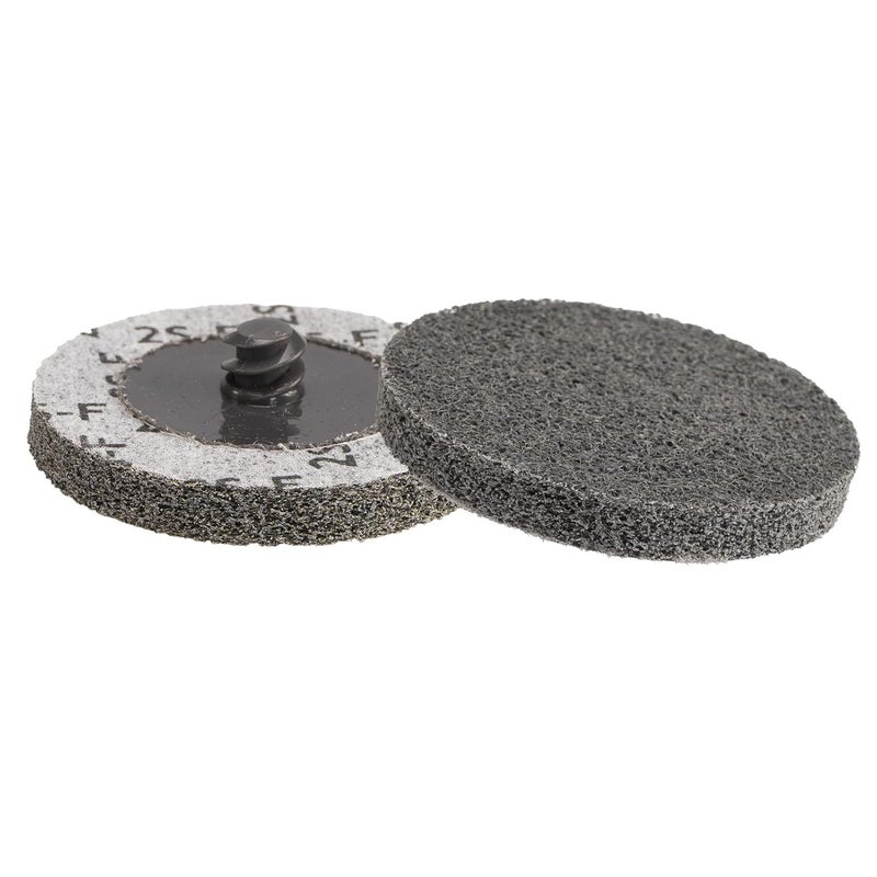 RENOTEC 2" Unitized Disc 5 Pcs, 2SF, Silicon Carbide, Quick-Change TR, Deburring, Blending and Finishing on Metals, Plastic and Composite Materials - Image 1